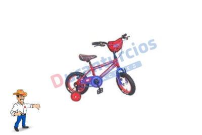 BICLETA	CORASARIO	BMX CROSS 12	ROJO