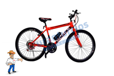 BICICLETA	CORSARIO	MTB 26 SCALE 18 VELOCIDADES	COLOR: ROJA