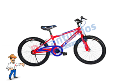 BICICLETA CORSARIO MARCA BMX RIN 20 SCALE