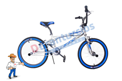 BICICLETA	CORSARIO 	FREESTYLE 20 XTC CROMADA	COLOR: GRIS