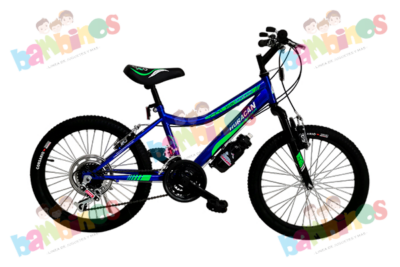 BICICLETA	CORSARIO 	MTB 20 HURACAN	AZUL Y NEGRO