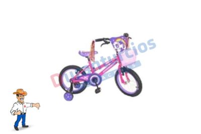 BICICLETA	CORSARIO	BMX CHERRY 16	ROSADA