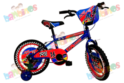 BICICLETA	CORSARIO	BMX CROSS 16	AZUL Y ROJA