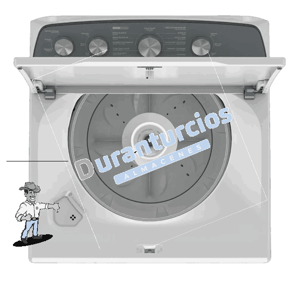 LAVADORA	WHIRLPOOL BLANCA - Imagen 3
