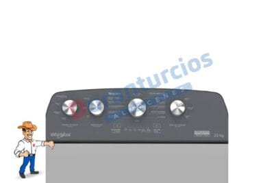 LAVADORA WHIRLPOOL 8MWTW2224MPM